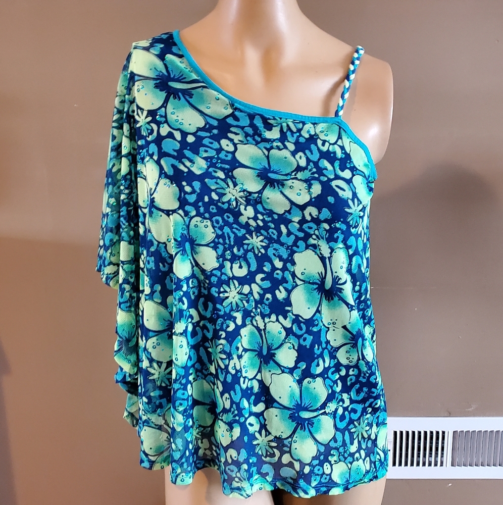 Justice butterfly top